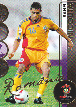 Banel Nicolita Romania Panini Euro 2008 Card Collection #160